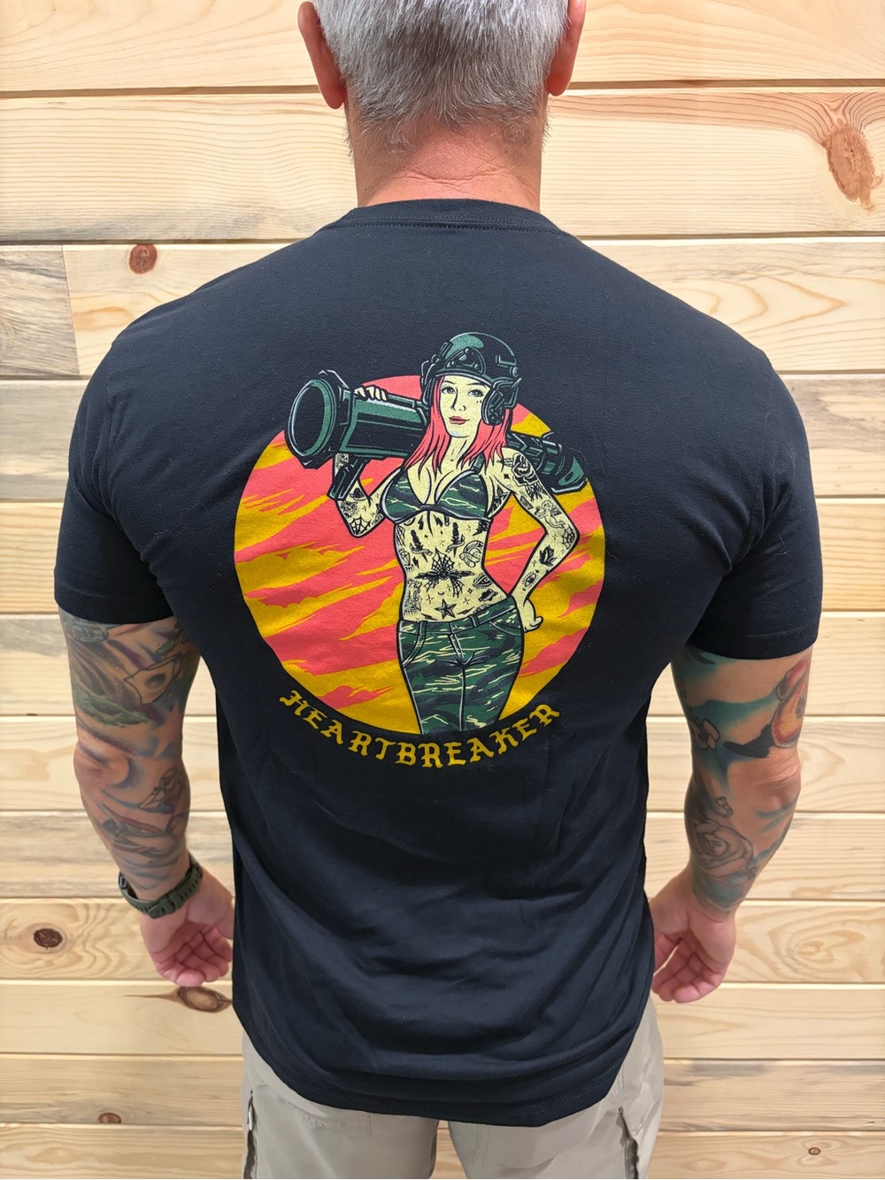 Savage Tactitians Heartbreaker Graphic Tee Size M